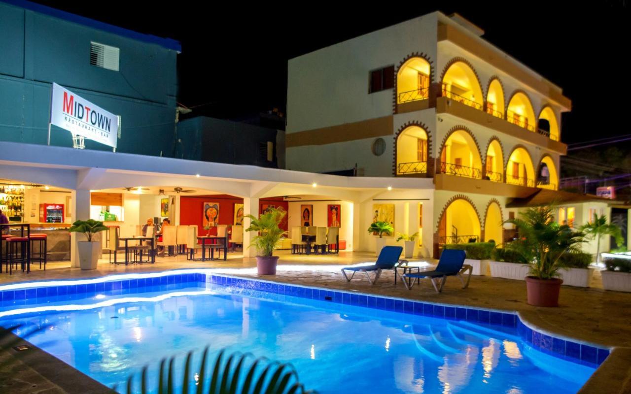 Hotel Las Palmeras Sosúa Kültér fotó